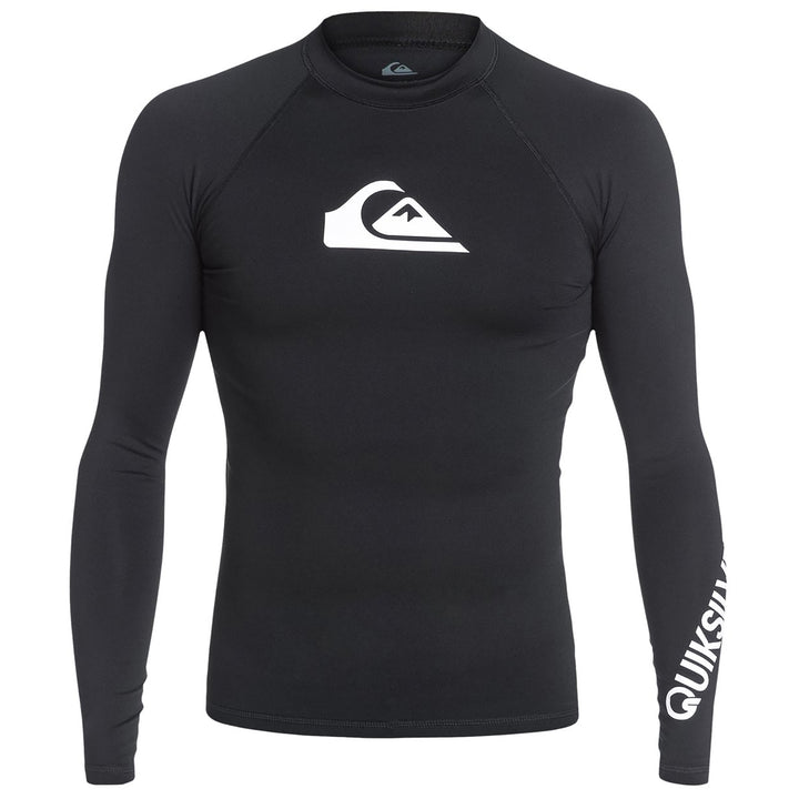 Quiksilver All Time Long Sleeve Surf Tee Black