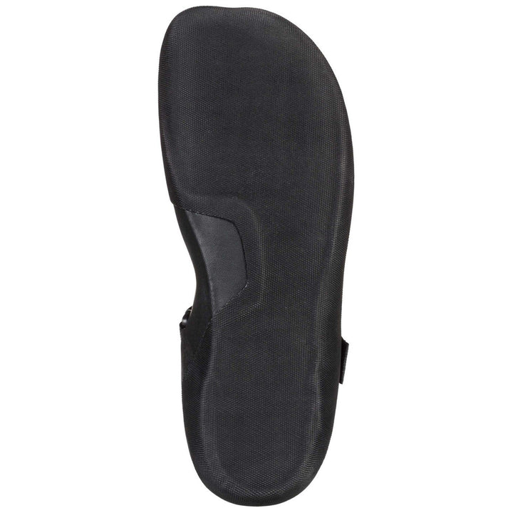 Quiksilver 3mm Syncro Round Toe Wetsuit Boots Black