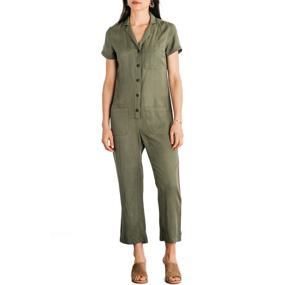 Bridge & Burn Flynn Jumpsuit - Women's Olive