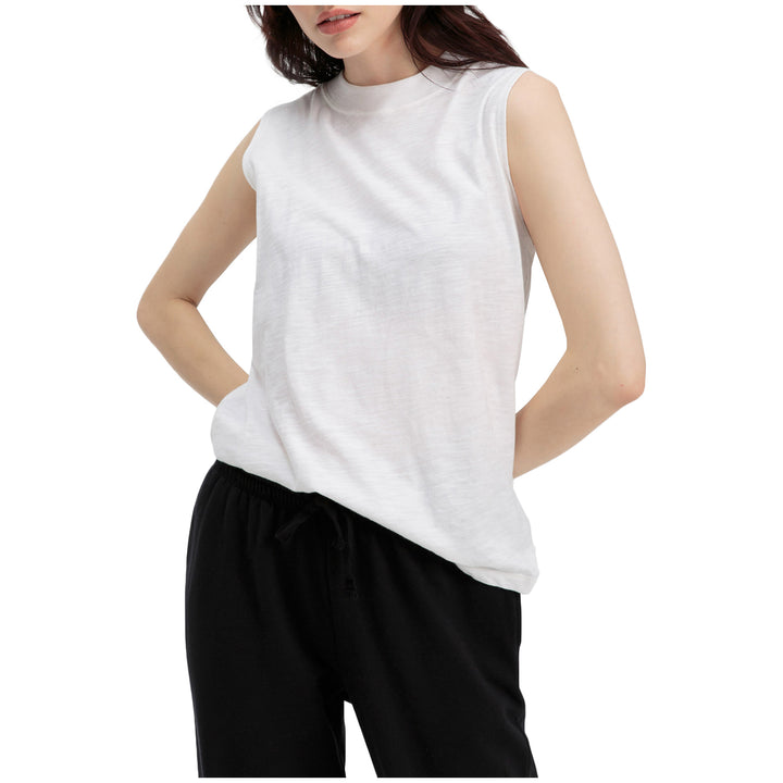 Richer Poorer Muscle Tank Top - Women's White