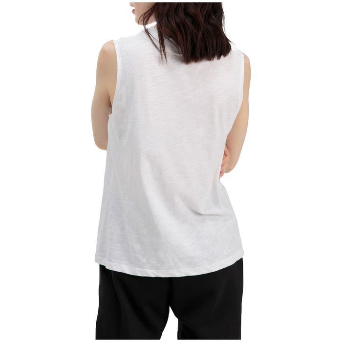 Richer Poorer Muscle Tank Top - Women's White