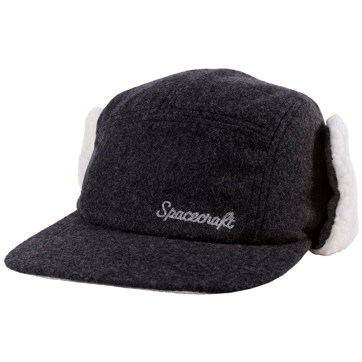 Spacecraft Fuzz 5-Panel Cap Charcoal