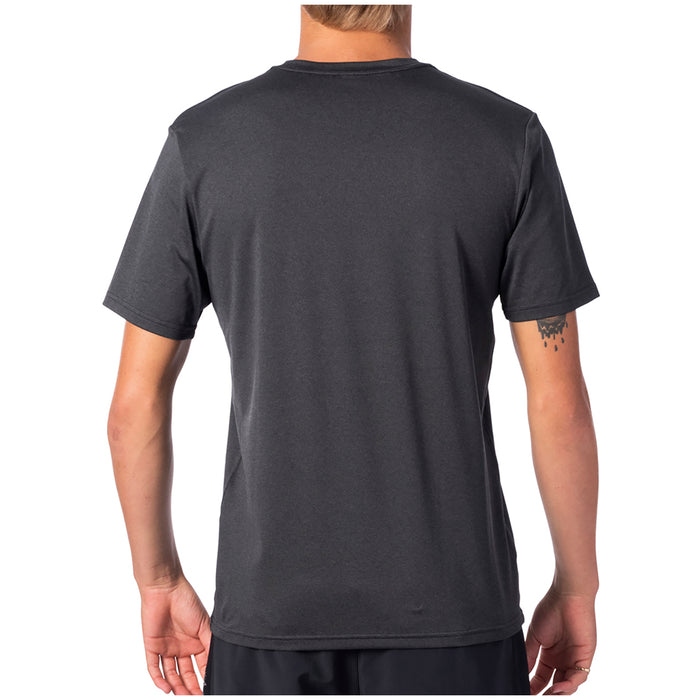 Rip Curl Search Series Short Sleeve Rashguard Black/Khaki