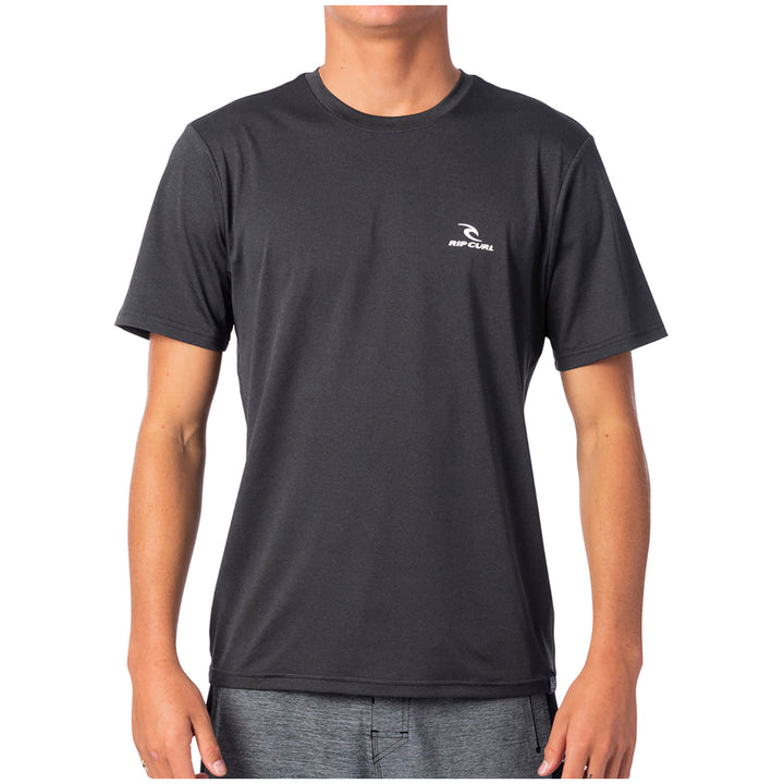 Rip Curl Search Series Short Sleeve Rashguard Black/Khaki