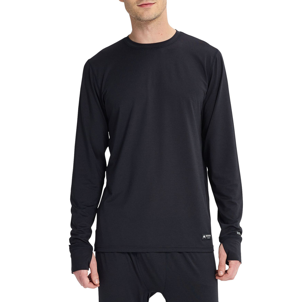 Burton Lightweight Crew Top True Black