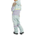 Burton Loyle One Piece Suit - Women's Aqua Gray/Lilac Gray/Timber Wolf/Sunny Lime
