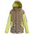 Burton Loyle Parka - Women's Timber Wolf/Sunny Lime/Whit Floral