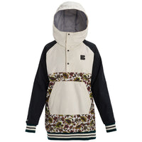 Burton Loyle Anorak - Women's True Black/Stout White/Whit Floral::True Black/Stout White/Whit Floral