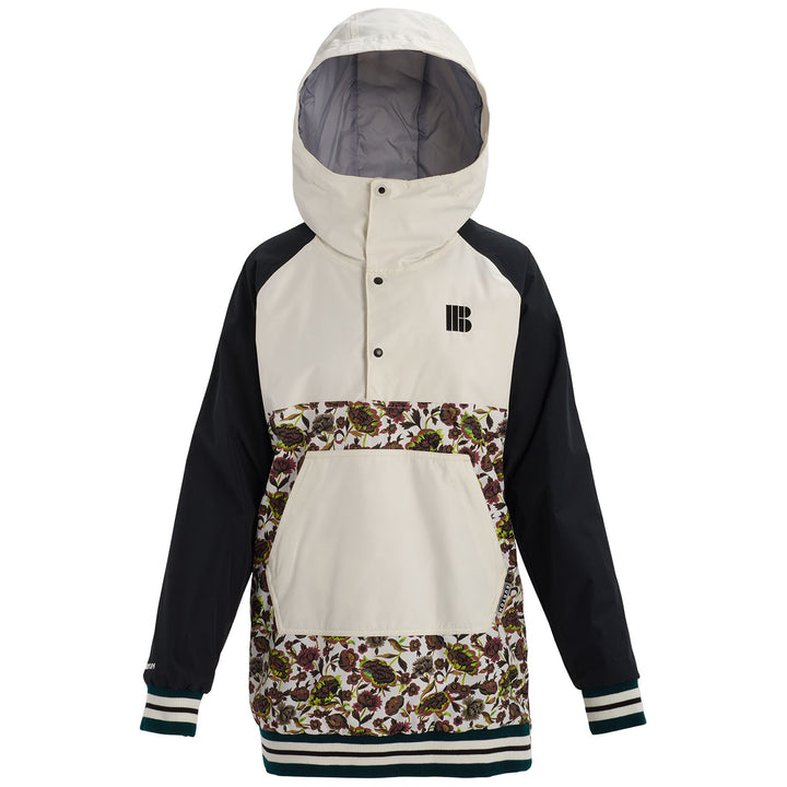 Burton Loyle Anorak - Women's True Black/Stout White/Whit Floral