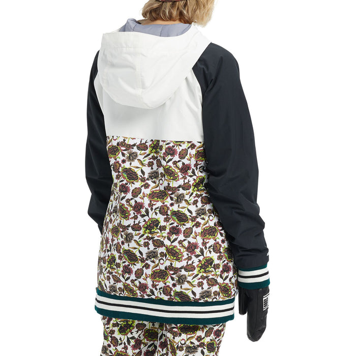 Burton Loyle Anorak - Women's True Black/Stout White/Whit Floral