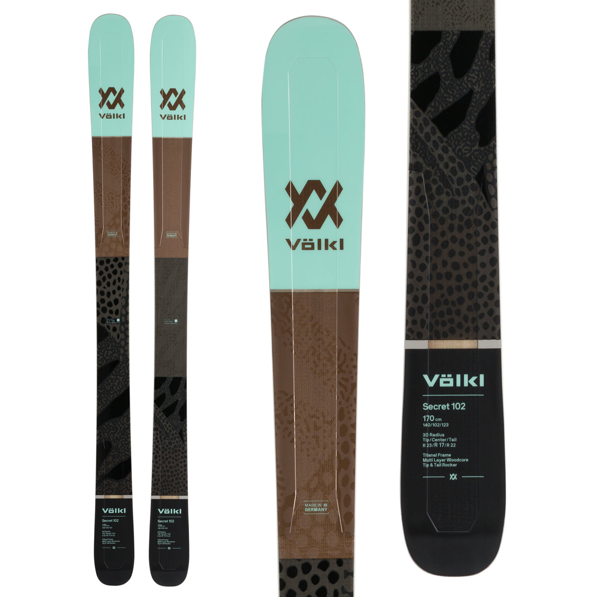 Völkl Secret 102 Skis - Women's 2020