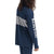 Burton Midweight Rugby Shirt Dress Blue