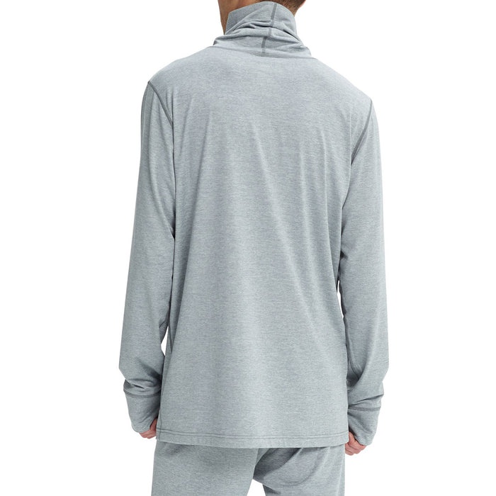 Burton Midweight Long Neck Top Monument Heather