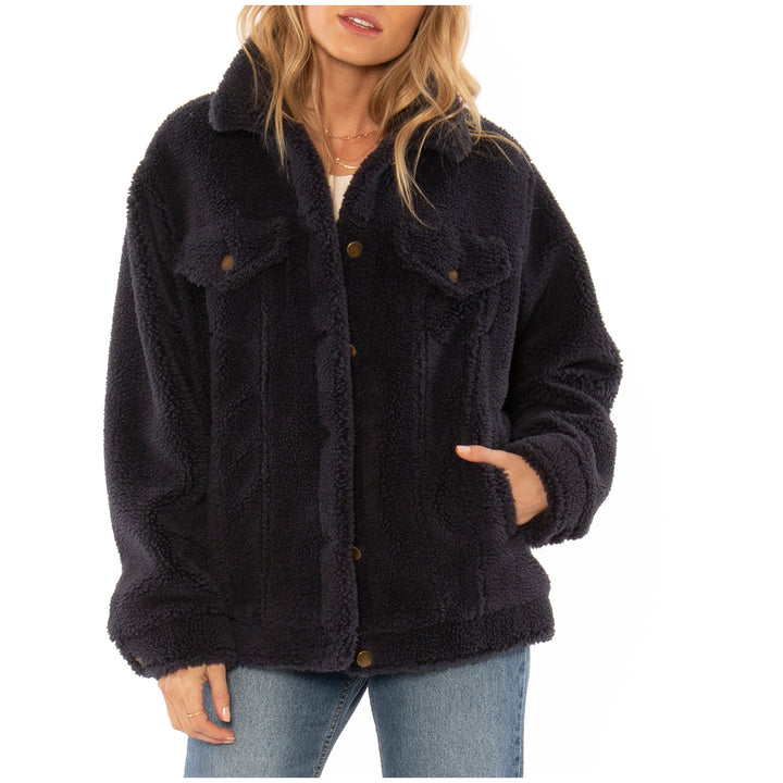 Amuse Society Shea Sherpa Jacket - Women's Ink