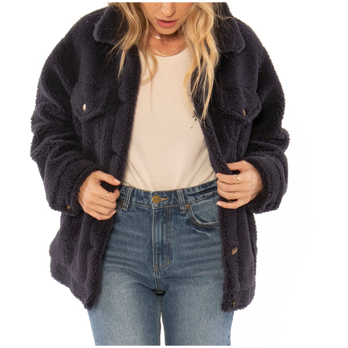 Amuse Society Shea Sherpa Jacket - Women's Ink
