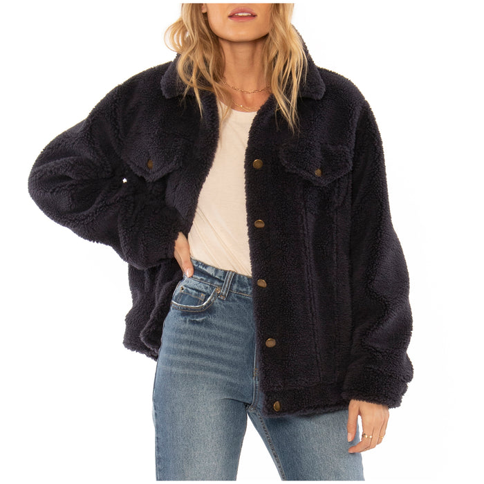 Amuse Society Shea Sherpa Jacket - Women's Ink