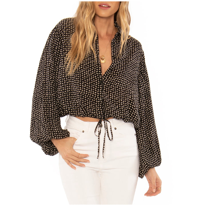 Amuse Society Camille Top - Women's Black