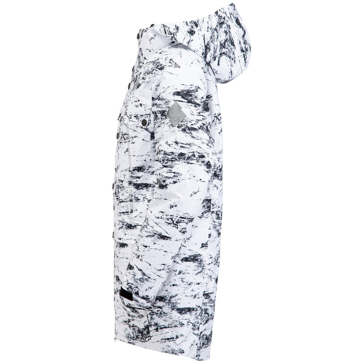 Spyder Field GORE-TEX Jacket Granite Print White