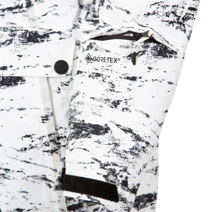 Spyder Field GORE-TEX Jacket Granite Print White