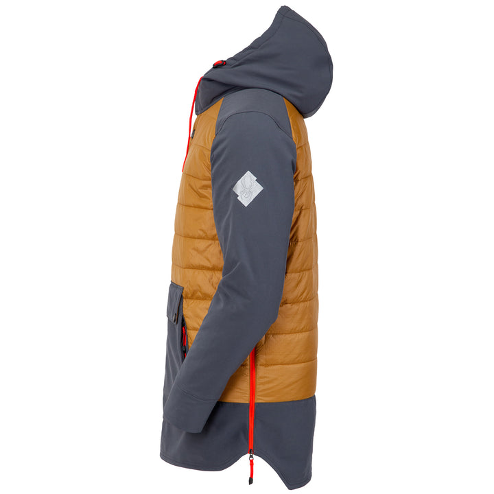 Spyder Hybrid Anorak Ebony
