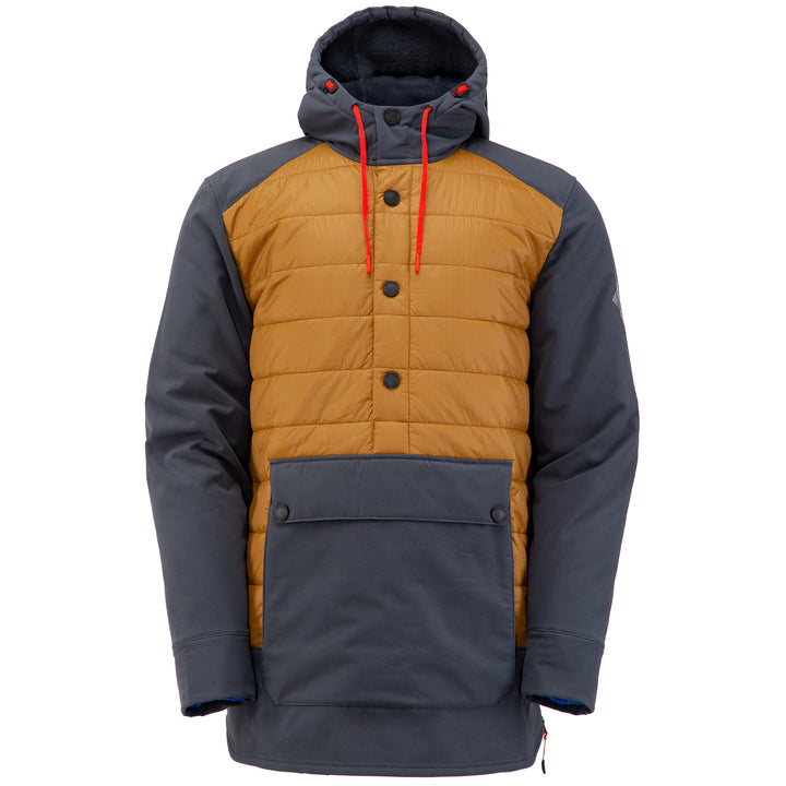 Spyder Hybrid Anorak Ebony