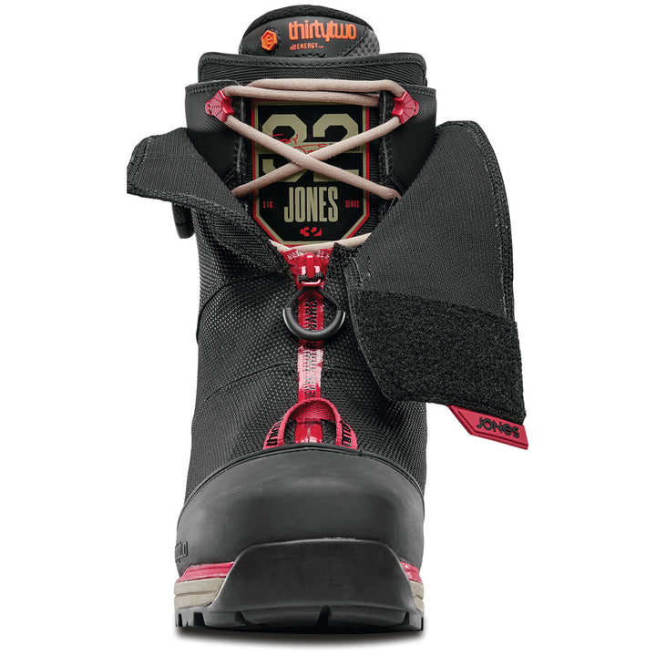 thirtytwo Jones MTB Snowboard Boots 2020 Black/Tan/Red