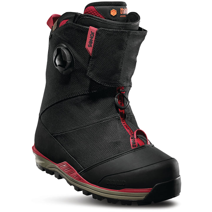 thirtytwo Jones MTB Snowboard Boots 2020 Black/Tan/Red