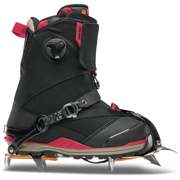 thirtytwo Jones MTB Snowboard Boots 2020 Black/Tan/Red