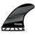 Futures Legacy F6 Medium Tri Fin Set Gray/Black