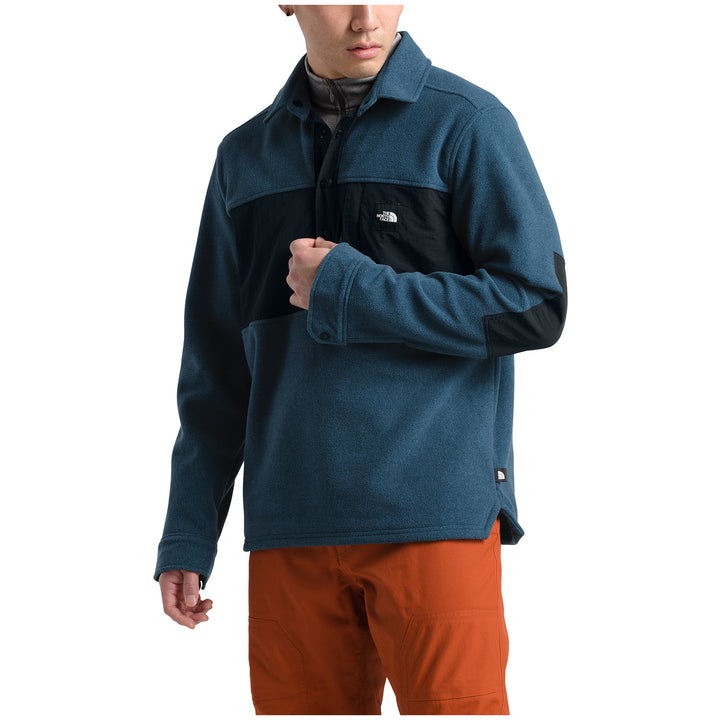 The North Face Davenport Pullover Blue Wing Teal/Tnf Black