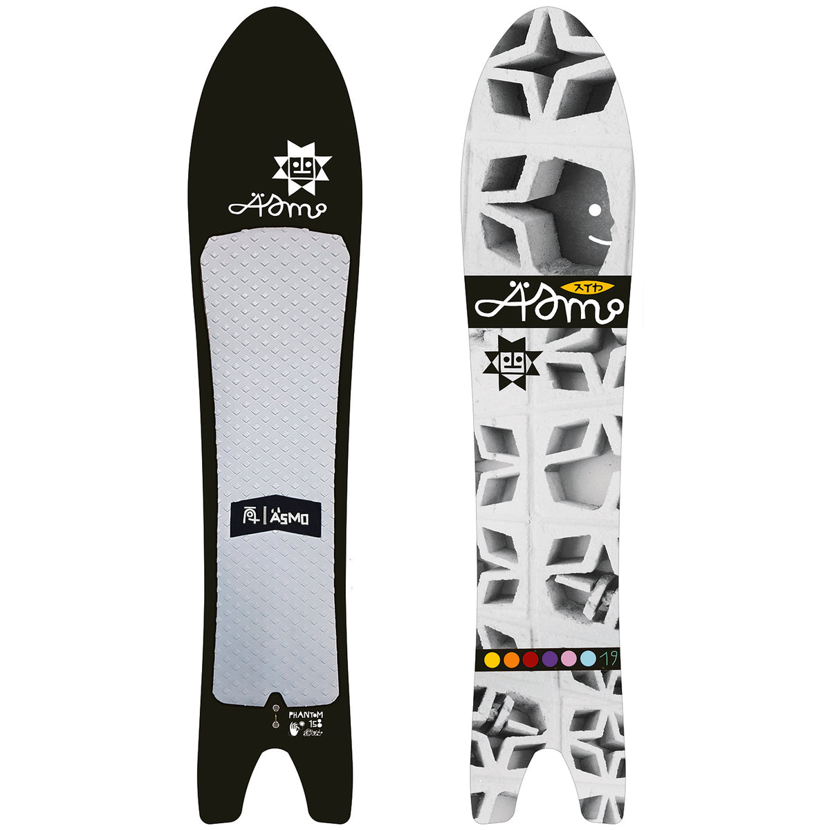 Aesmo Phantom 158 Factory Pow Surfer 2020