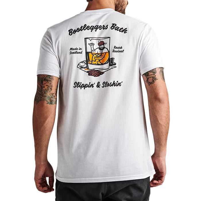 Roark Bootleggers Bath T-Shirt White