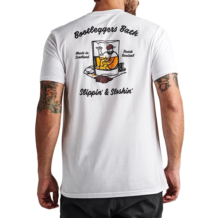 Roark Bootleggers Bath T-Shirt White