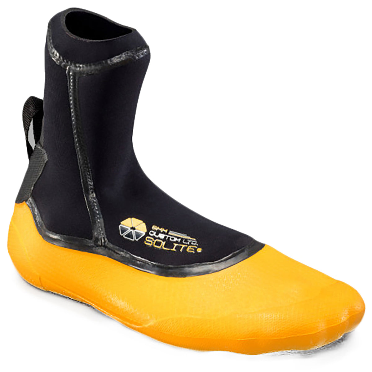 Solite 6mm Custom LTD Wetsuit Boots Black/Yellow
