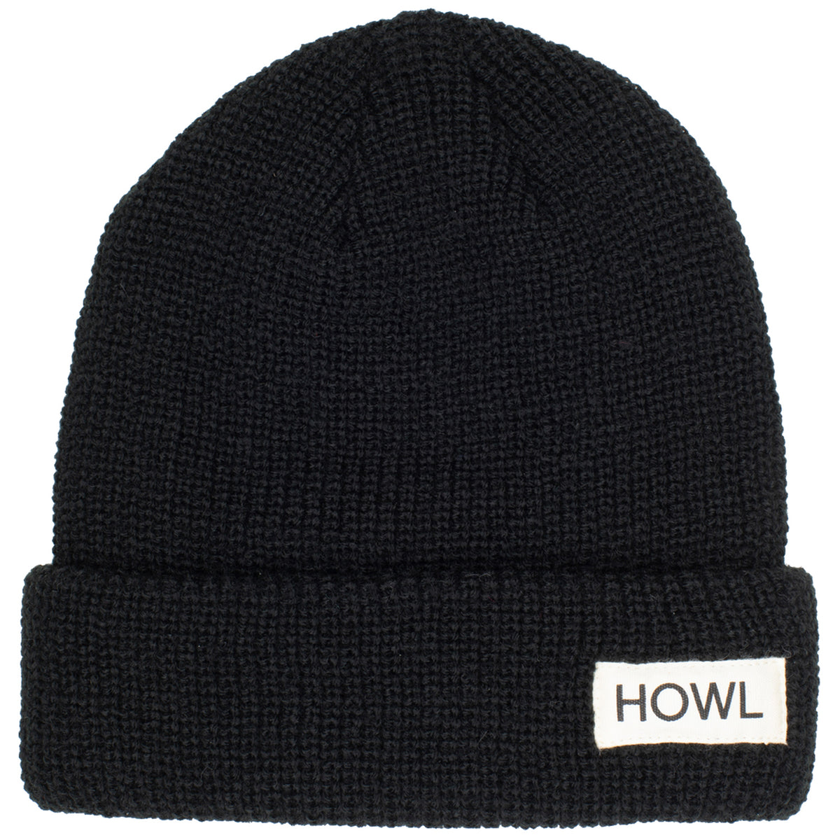 Howl Waffle Beanie Black