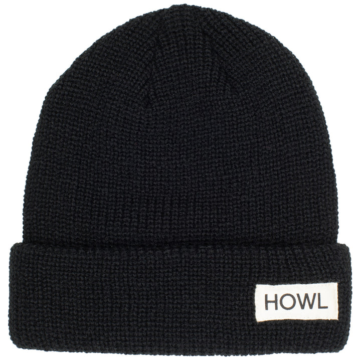 Howl Waffle Beanie Black