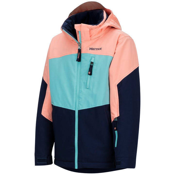 Marmot Elise Jacket - Girls' Arctic Navy/Spritzer