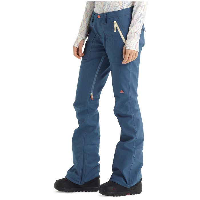 Burton Vida Stretch Denim Pants - Women's Light Denim