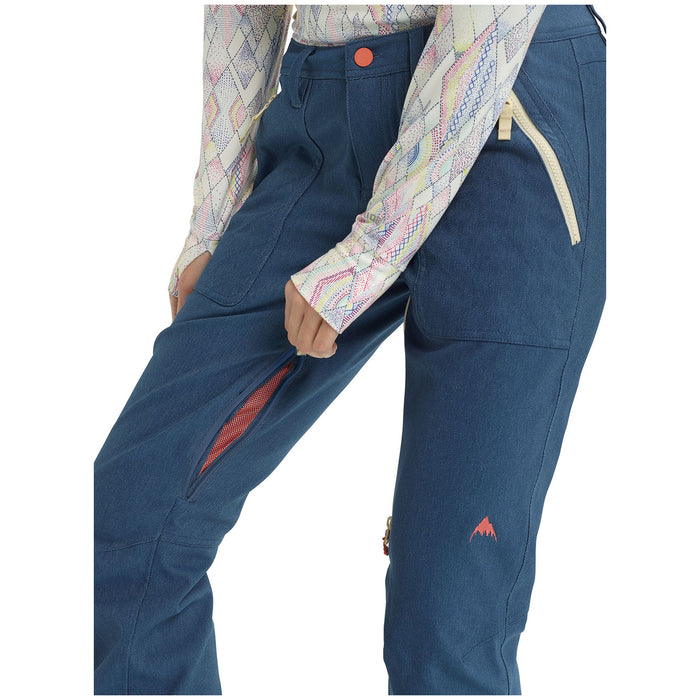 Burton Vida Stretch Denim Pants - Women's Light Denim