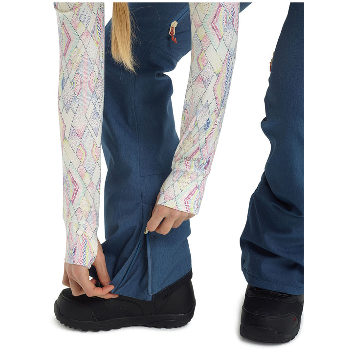 Burton Vida Stretch Denim Pants - Women's Light Denim