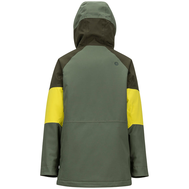 Marmot Gold Star Jacket - Boys' Crocodile/Rosin Green