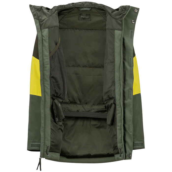 Marmot Gold Star Jacket - Boys' Crocodile/Rosin Green