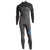 Quiksilver 4/3 Syncro+ Chest Zip Wetsuit Black/Jet Black/Cascade Blue