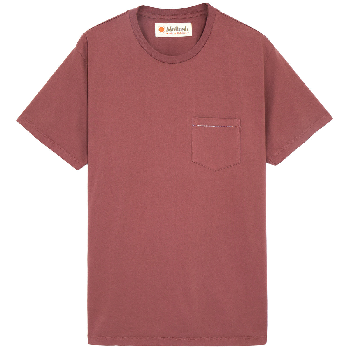 Mollusk Daily Driver T-Shirt Crimson