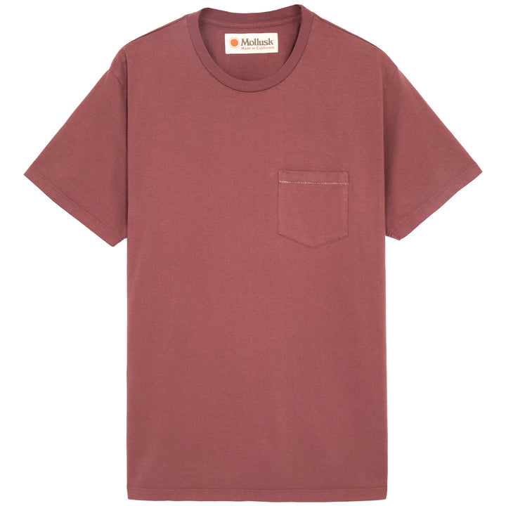 Mollusk Daily Driver T-Shirt Crimson