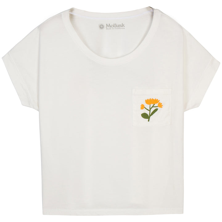 Mollusk Soft Harvest T-Shirt - Women's White