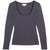 Mollusk Long-Sleeve Rib T-Shirt - Women's Faded Navy