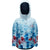 Orage Simone Jacket - Girls' Navy Flower Print