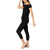 Beyond Yoga Victory Midi Jumpsuit - Women's Black