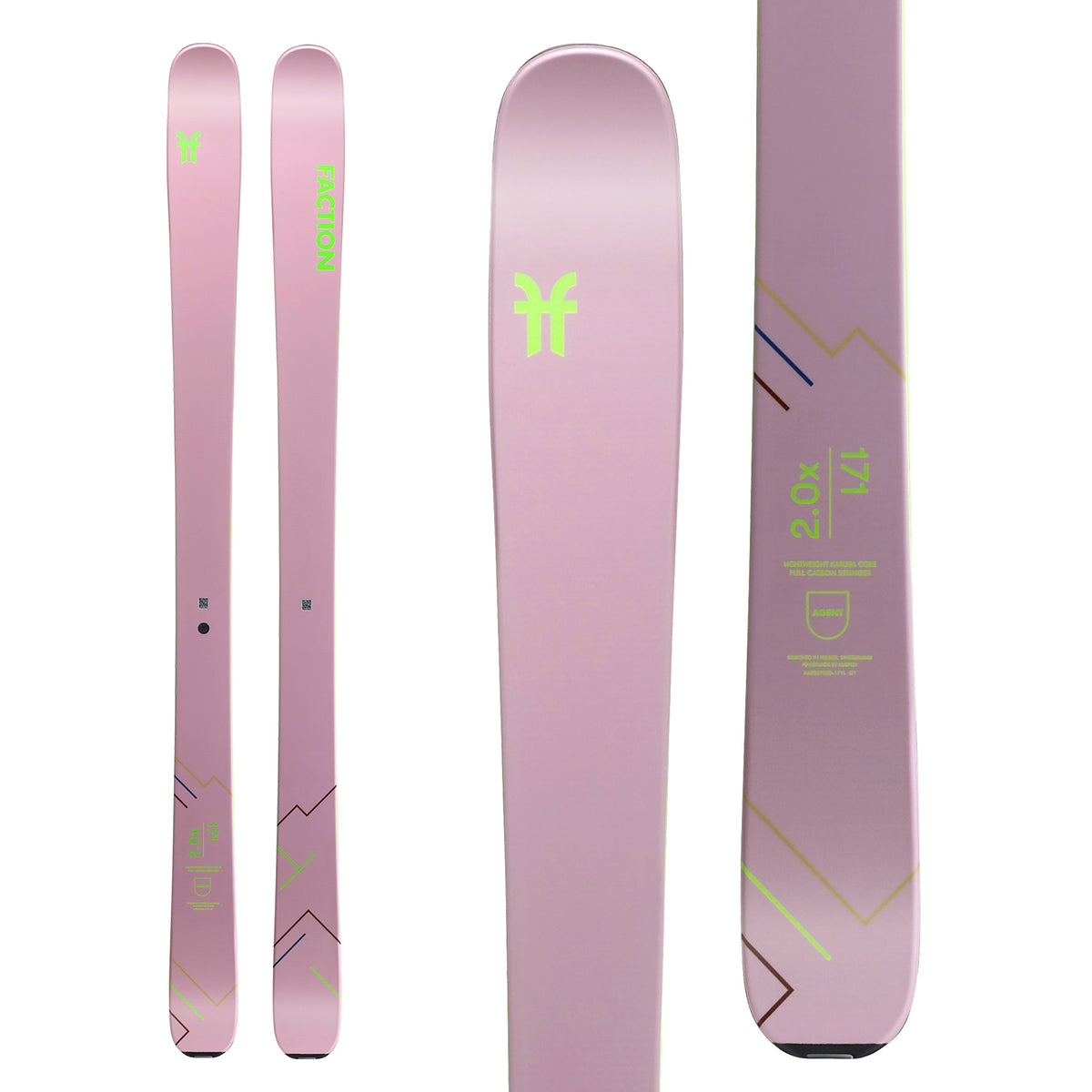 Faction Agent 2.0X Skis - Women's 2020
